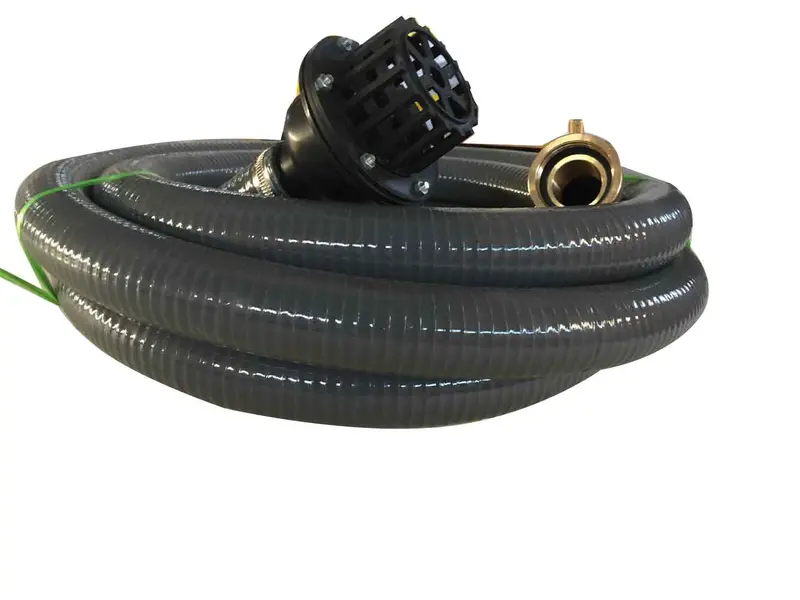 1.5-Inch Suction Hose Kit – 10-Meter Durable Hose With Strainer 1
