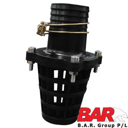1-Inch Plastic Inlet Hose Foot Valve With Built-In Check Function 1