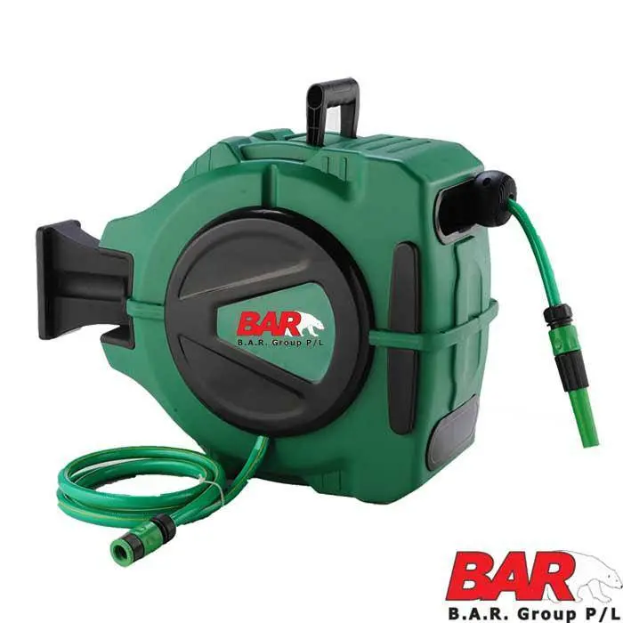 10-Meter Retractable Water Hose Reel – Space-Saving Garden Solution 1