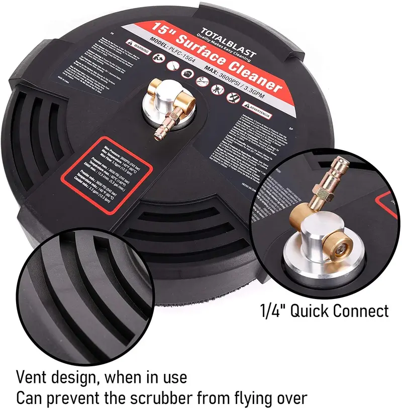 15-Inch Pressure Washer Surface Cleaner – Model Bar1501 1