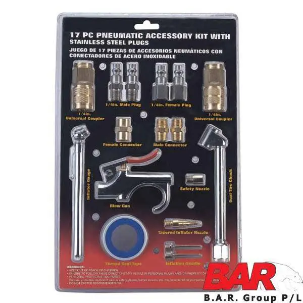 17-Piece Air Compressor Accessory Kit 1