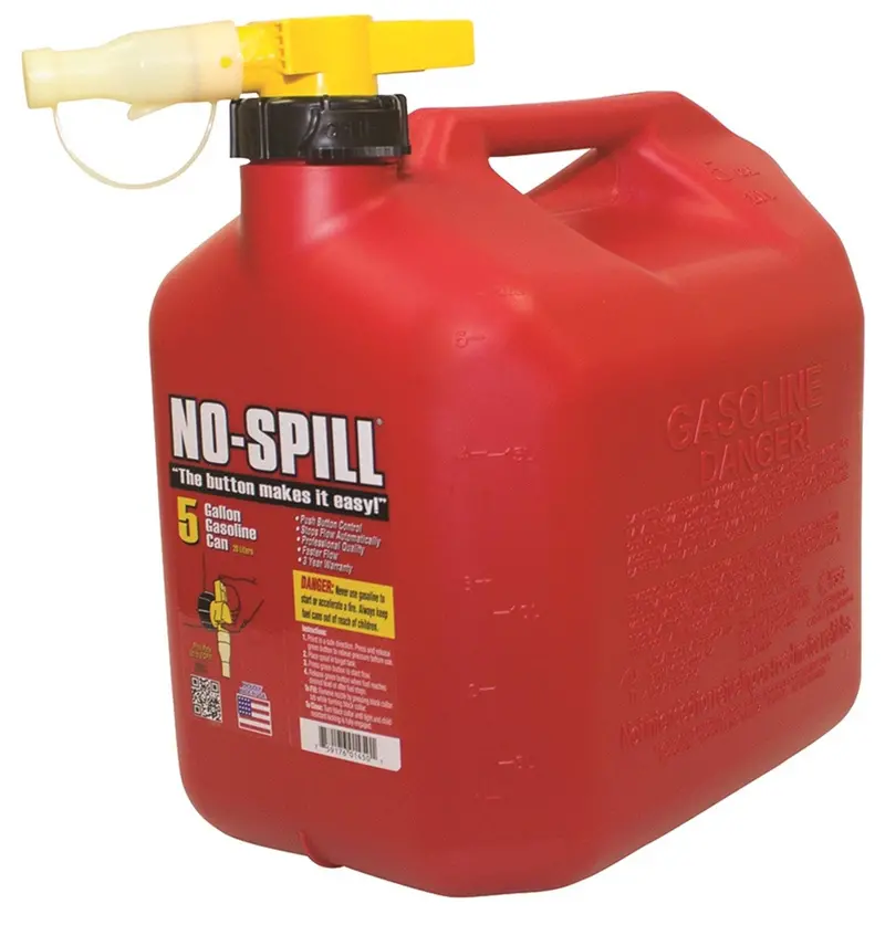 19-Liter No-Spill Fuel Can With Spill-Proof Dispensing System 1