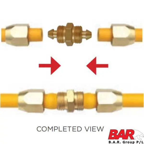 3/8" Air Hose Splicer Kit – Quick-Connect Repair System 1
