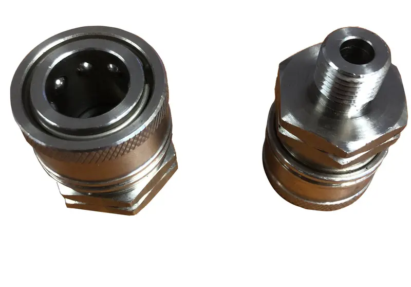 3/8-Inch Quick-Connect Hydraulic Coupler 1
