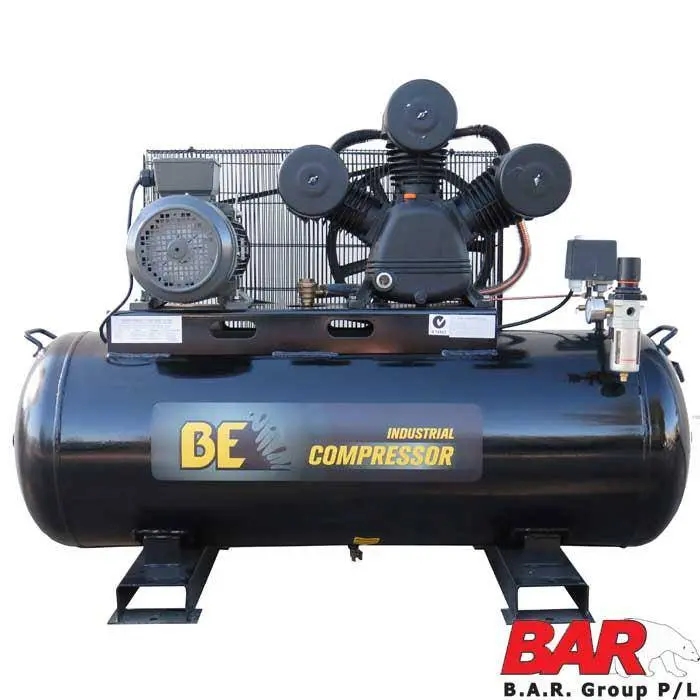 300L Three-Phase Industrial Air Compressor – 7.5 Hp Belt Drive 1