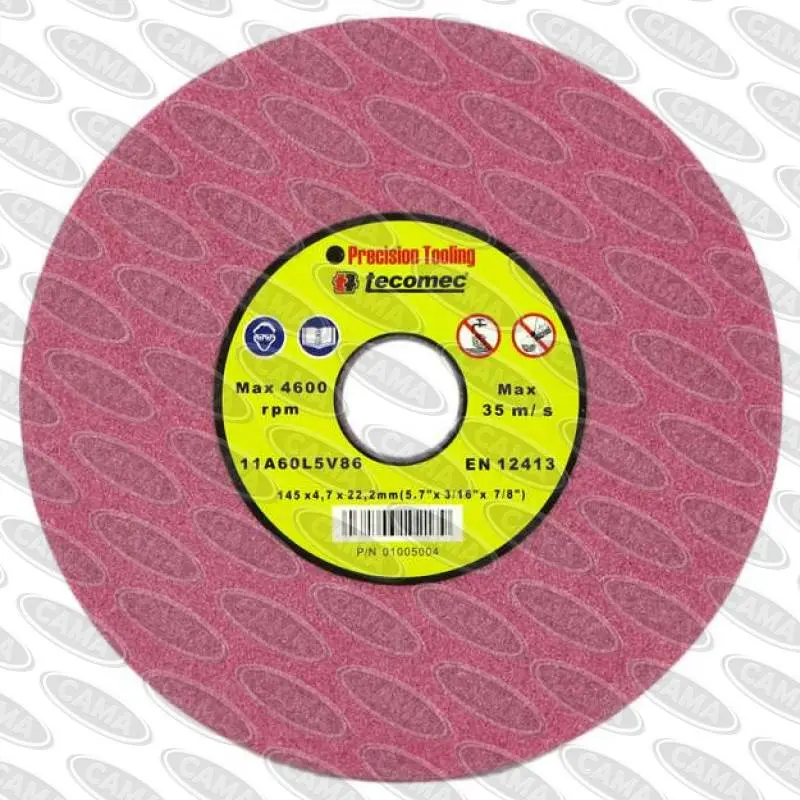 4.7Mm Thick X 3/8" Bore Grinding Wheel – .404" Pitch 1