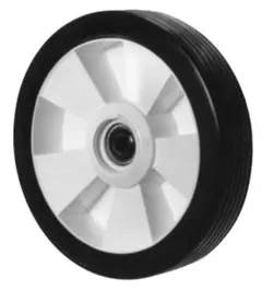 7-Inch Universal Replacement Lawnmower Wheel With Pre-Installed Bearings 1