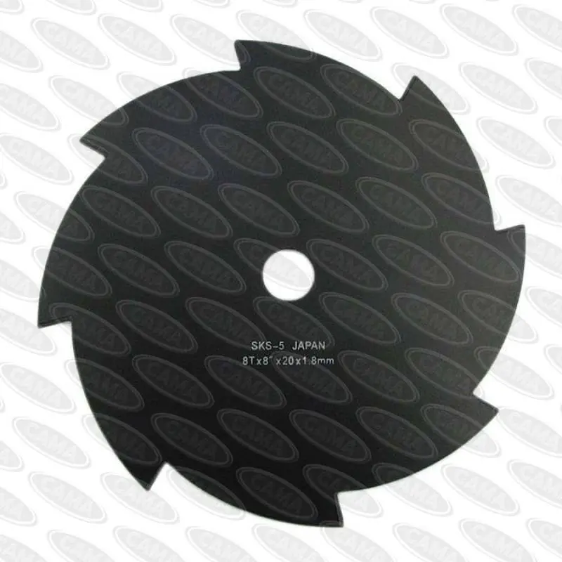 8-Tooth Professional Brushcutter Blade – 8" X 25Mm 1