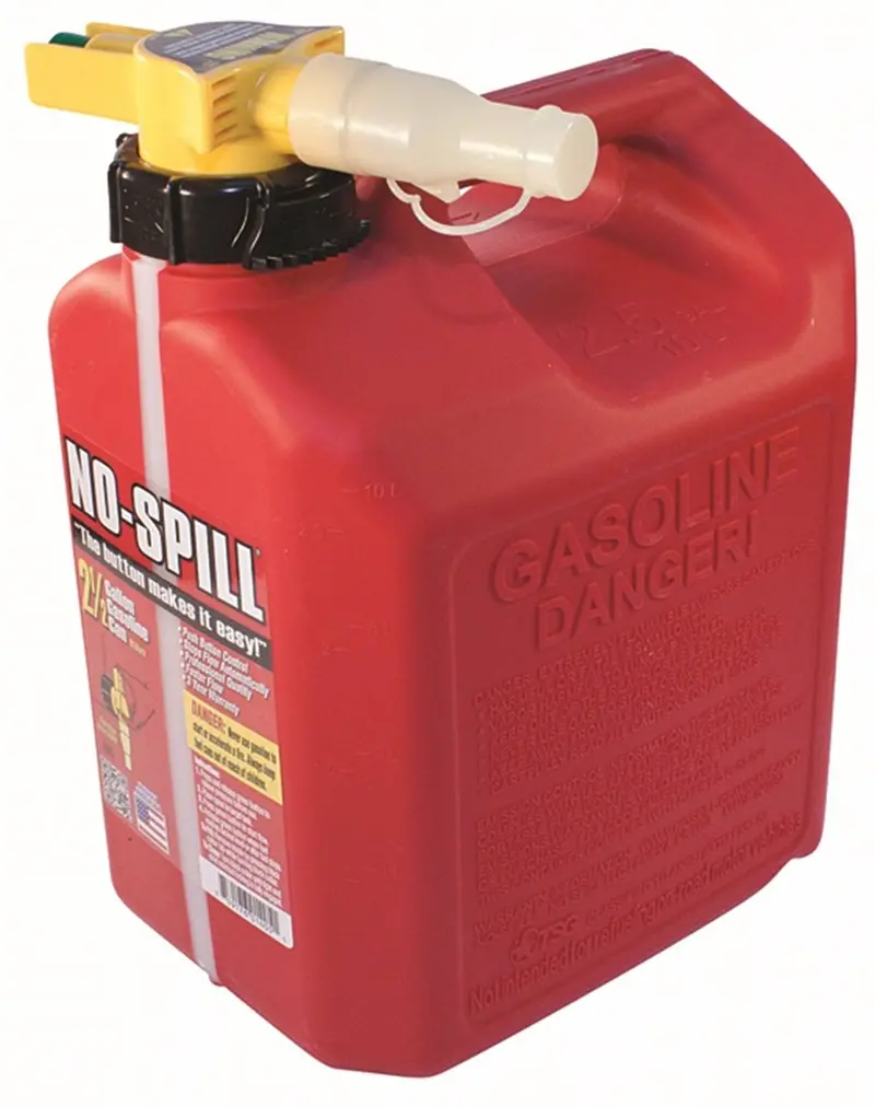 9.5-Liter No-Spill Fuel Can With Precision Flow Control 1