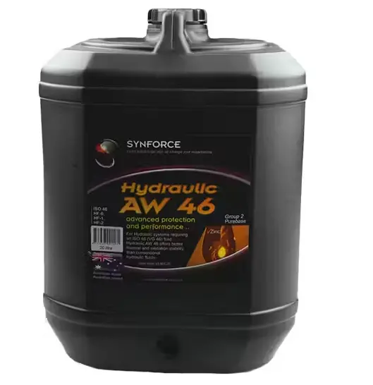 Aw46 Hydraulic Oil – 20 Litre Drum 1