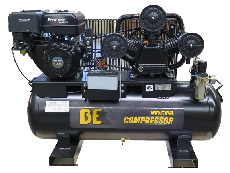Be 160L Gasoline Air Compressor Featuring Powerease 15 Hp Engine 1