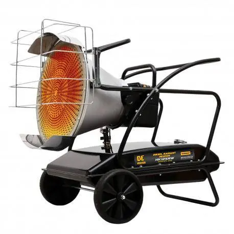 Be 36.6 Kw Silent Drive Radiant Diesel Heater – Compact Heating Solution 1