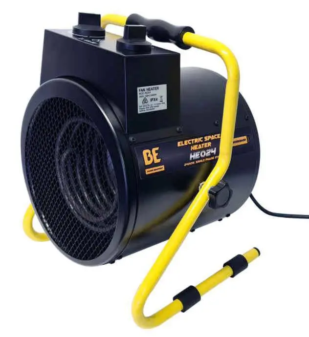 Be Single-Phase Electric Fan Heater – 2.4 Kw Output 1