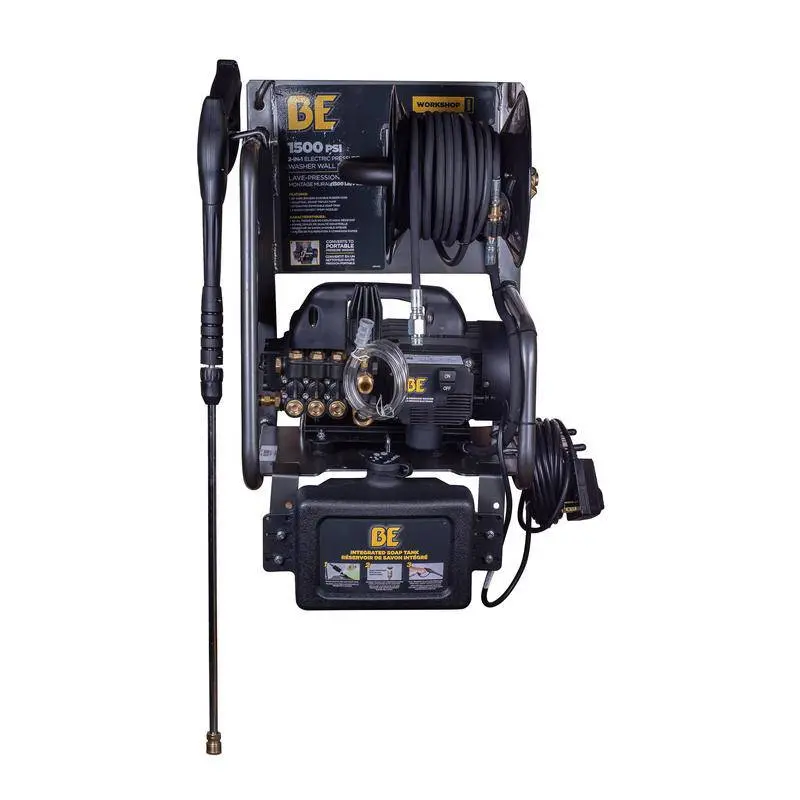 Be Workshop Pressure Washer – 1740 Psi, 8.0 L/Min Flow Rate 1