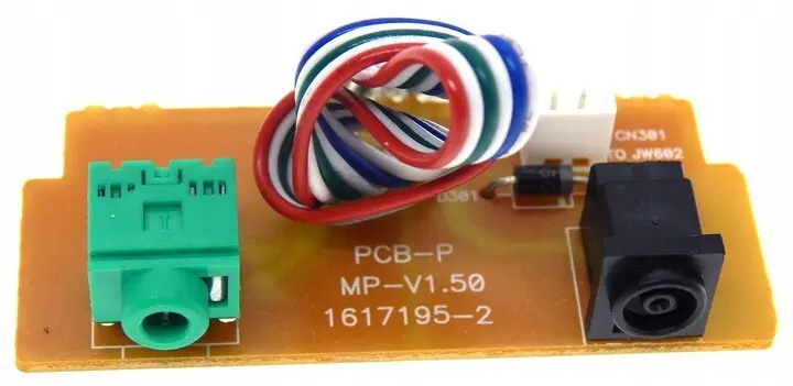 Bmr102 Dc Power Jack Circuit Board – Replacement Pcb Module 1