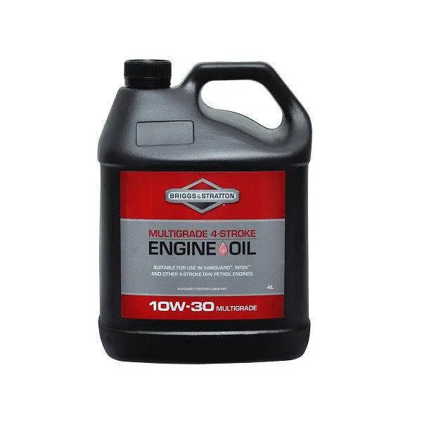 Briggs & Stratton 4-Stroke Multigrade Engine Oil – 10W-30, 4-Litre Container (Part #Ha27307A) 1