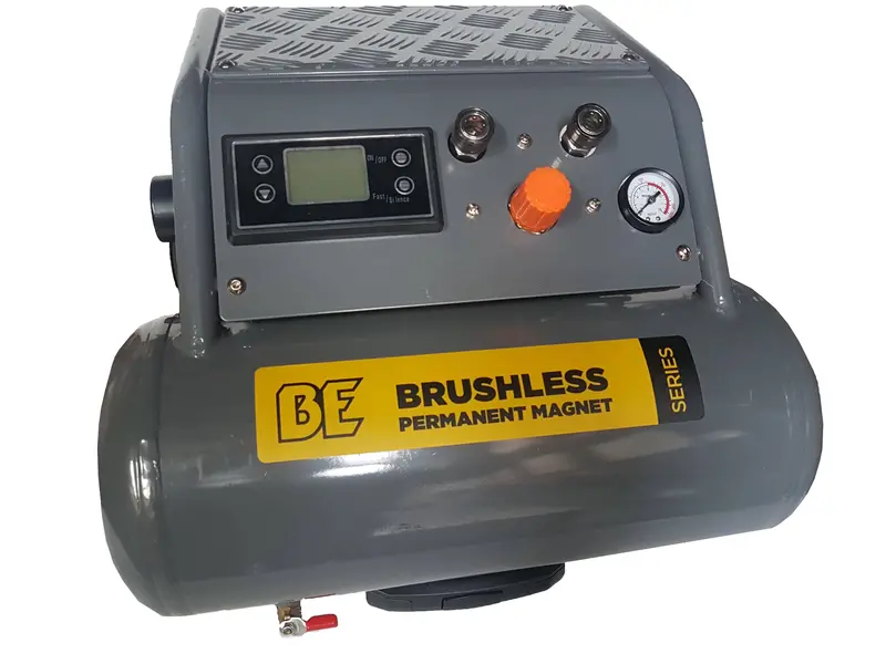 Brushless Permanent Magnet Air Compressor Motor – 15-Liter System 1