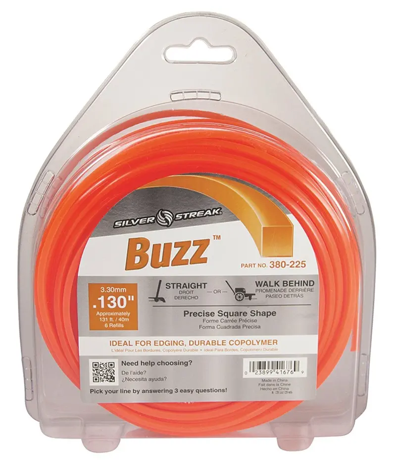 Buzz-Force Trimmer Line .130" (3.3 Mm) – 1 Lb 1