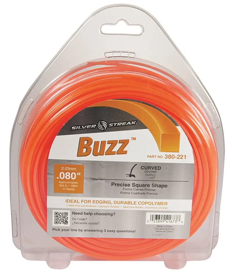 Buzz-Sharp Trimmer Line .080" (2.0 Mm) – 1 Lb 1