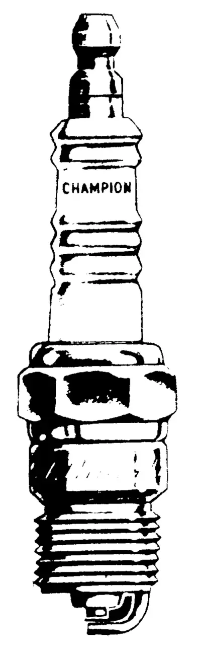 Champion Cj7Y Spark Plug – Cold-Weather Compatible 1