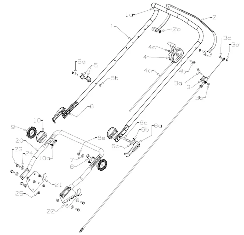 Clutch Cable With Thumb Wheel Gearbox Assembly (#565435) 1