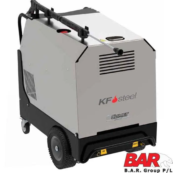 Comet Industrial-Grade Hot Water Pressure Washer – 5075 Psi 1
