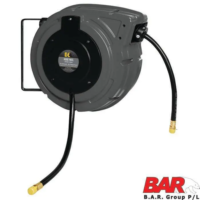 Compact 3/8" Air Hose & Wall-Mounted Reel – 20M 1