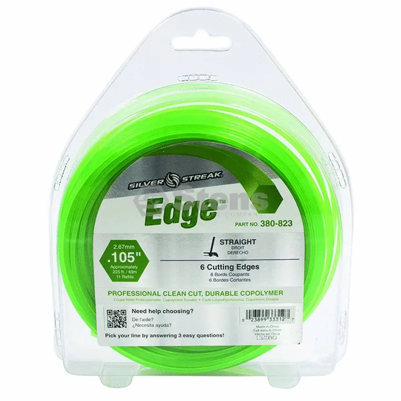 Edge-Max Trimmer Line .105" (2.7 Mm) – 1 Lb 1