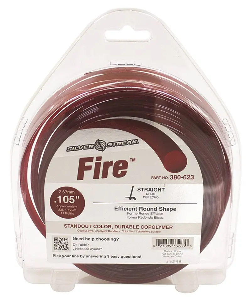 Fire Series Trimmer Line – 0.105" (2.7 Mm) Diameter, 1 Lb Spool 1