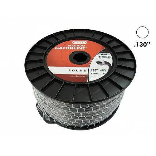 Gatorline Magnum Round Trimmer Line — .130" (3.3Mm), 141 Ft, 3 Lb Spool 1
