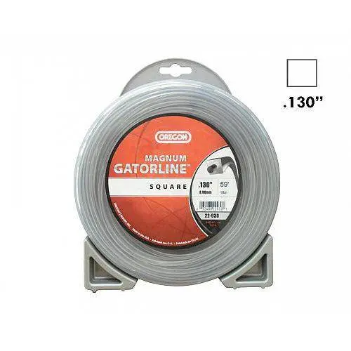 Gatorline Magnum Square Line .130" (3.3Mm), 23 Meter, 0.5 Lb 1