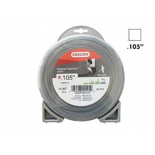 Gatorline Magnum Square Nylon Line .105" (2.65Mm), 57 Meter, 1 Lb 1