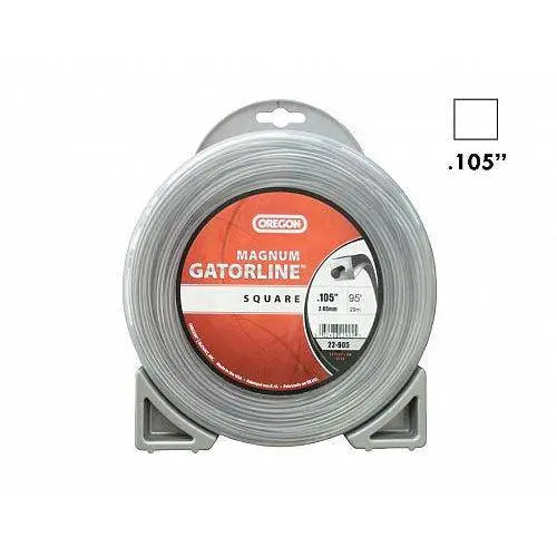 Gatorline Magnum Square Trimmer Cord .105" (2.65Mm), 29 Meter, 0.5 Lb 1