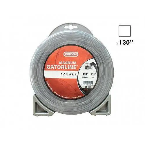 Gatorline Magnum Square Trimmer Line .130" (3.3Mm), 37 Meter, 1 Lb 1