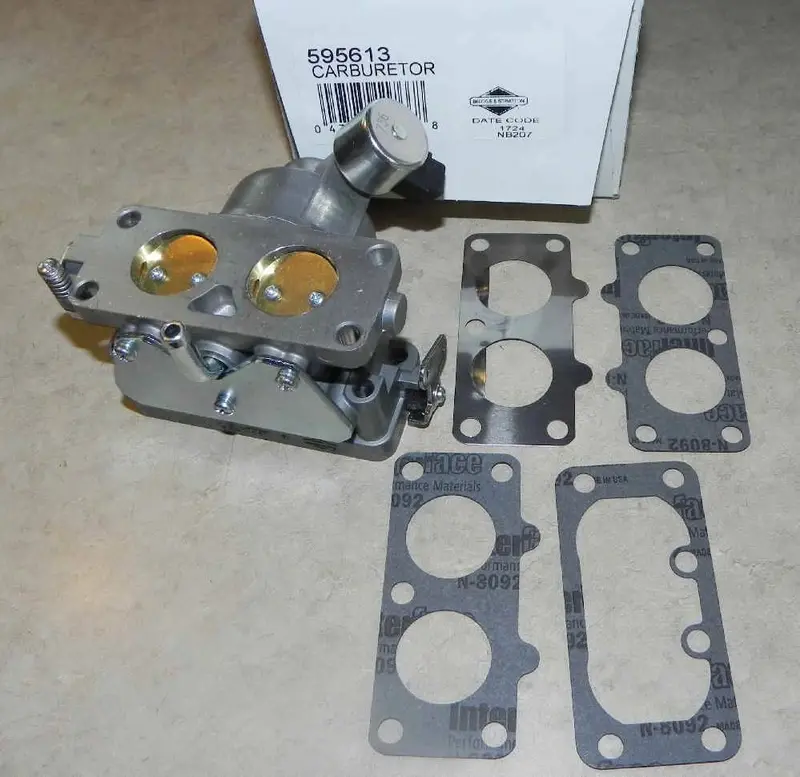 Genuine Briggs & Stratton Carburetor Assembly (Model #595613) 1