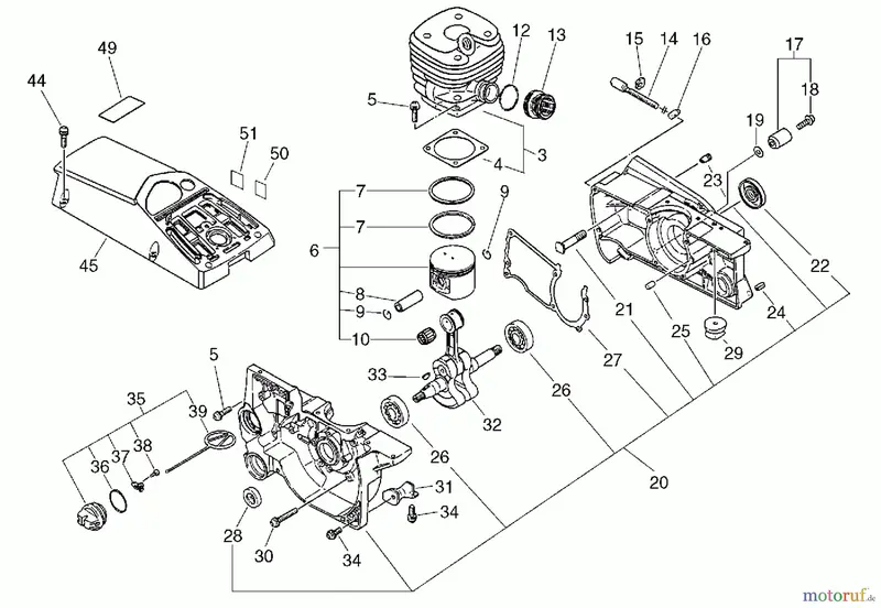 Genuine Echo Piston Rings (Part #10001132431_Aac) 1