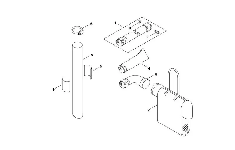 Genuine Echo Suction Pipe – Part #E180000020_Aac 1