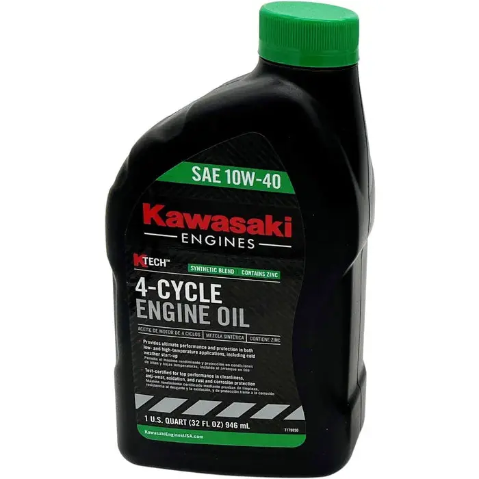 Genuine Kawasaki 10W-40 Full-Synthetic Engine Oil – 946 Ml Bottle 1