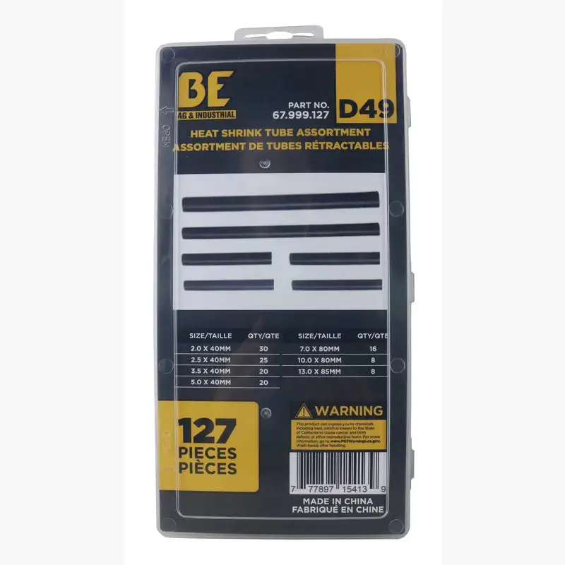 Grab-N-Go Black Heat-Shrink Tubing Bundle 1