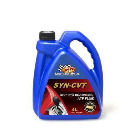 Gulf Western Syn-Cvt Fully Synthetic Continuously Variable Transmission Fluid – 4L Bottle 1