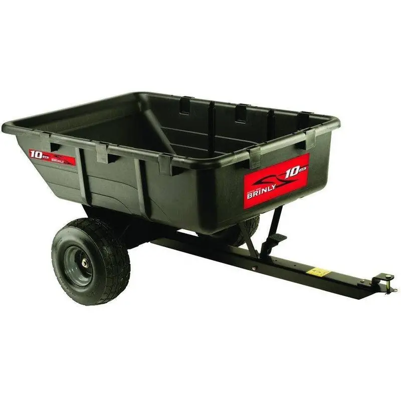 Heavy-Duty Poly-Tip Trailer – Reinforced Utility Hauler 1