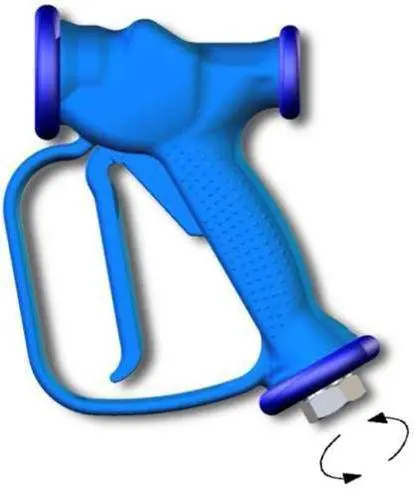 High-Flow Washdown Gun – 50 Liters Per Minute Capacity 1