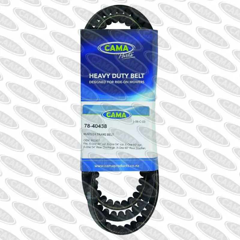 Hustler Transmission Drive Belt – 1/2" × 61.5", Part #602907 1