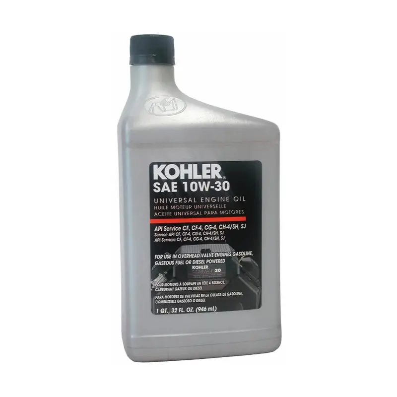 Kohler Genuine 10W-30 Full-Synthetic Engine Oil – 946 Ml Bottle 1