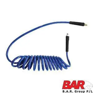 Lightweight Polyurethane Coil Air Hose – 1/4" X 7.62M 1