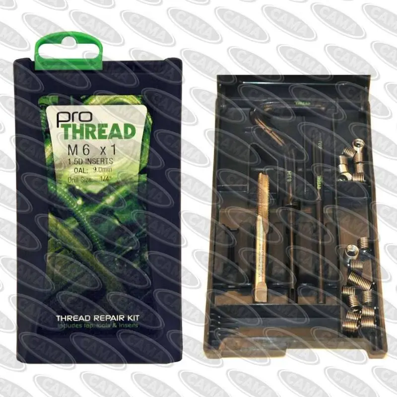 M6 × 1.0 Thread Repair Kit – Includes Tap, Inserts & Installation Tools 1