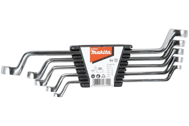 Makita 5-Piece Double-Box Wrench Set – B-65551 1