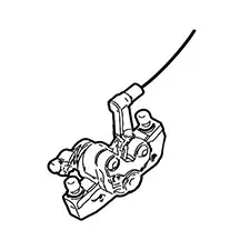 Makita Brake Caliper Assembly #161641-8 For Dcu180 Tools 1