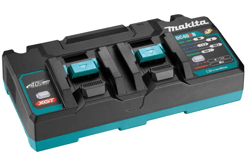 Makita Dc40Rb 40V Max Xgt Dual-Port Fast Charging Station 1