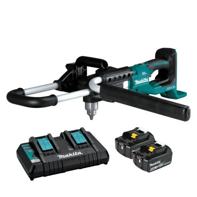Makita Ddg460 Brushless 18V×2 (36V) Cordless Earth Auger Kit (See Ddg461Pt2 For Details) 1